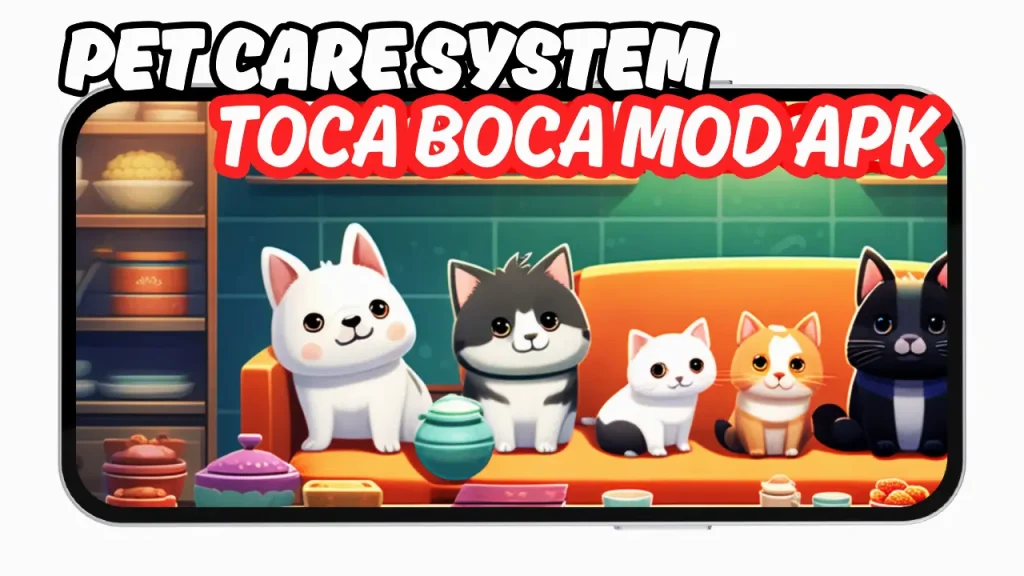 Pet Paradise: Caring for Pets in Toca Boca Mod 1 Pet care in toca boca mod APK